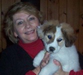 Marlisa with grand-dog Cooper