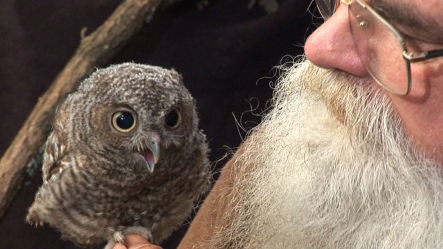  Pinkey talking with Clyde